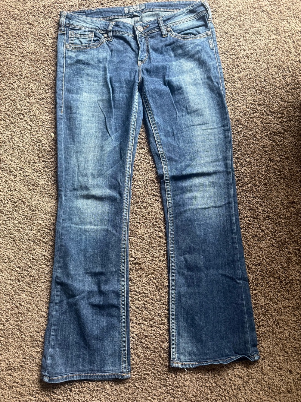 Silver Jeans Medium Blue Flare Jean